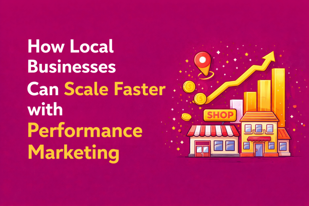 How Local Businesses Can Scale Faster with Performance Marketing by Best Performance Marketer In Kochi